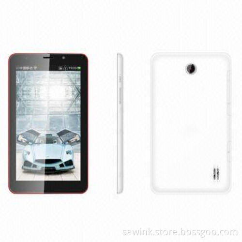7-inch 3G Tablet PCs with Dual-core MTK8312 CPU, Phone Call, GPS and BT Functions, Dual-SIM Cards